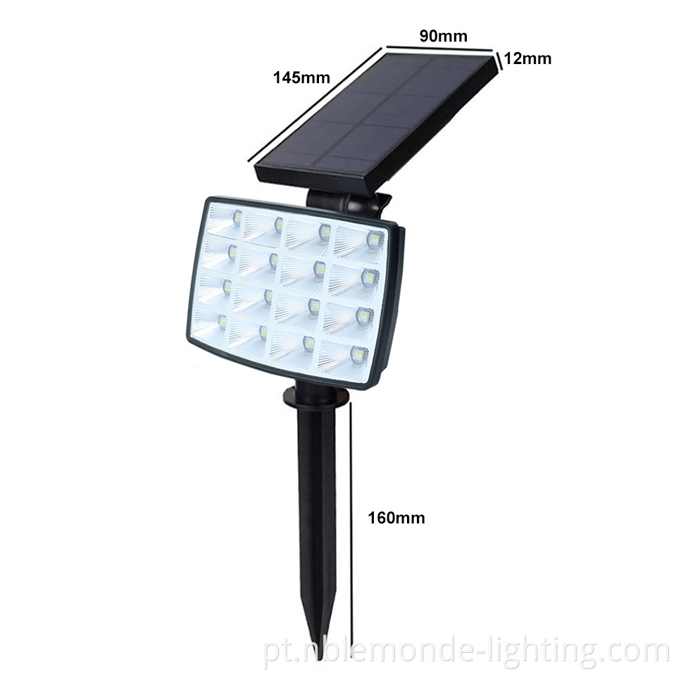 Outdoor Solar Colored Lighting for Landscapes